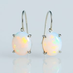 boucle d'oreille opale