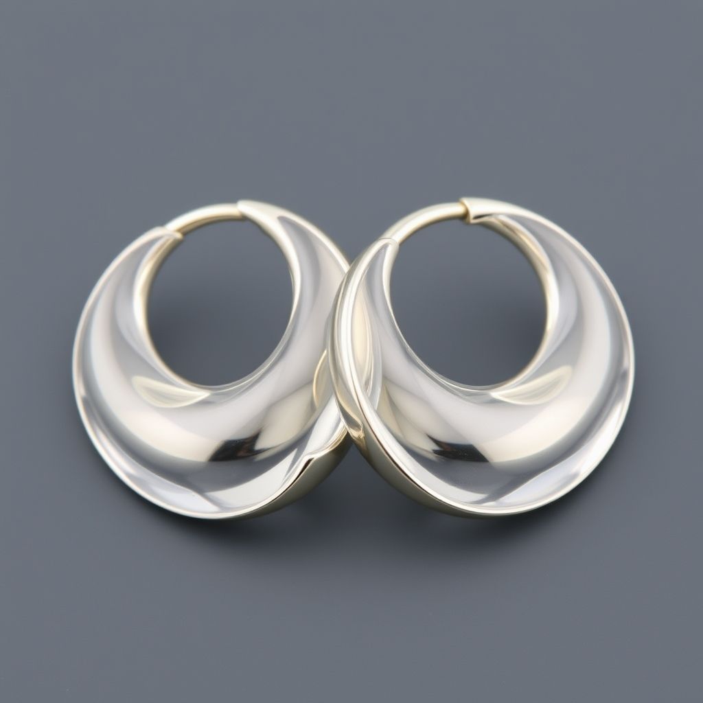 set boucle d'oreille acier inoxydable - Image 2